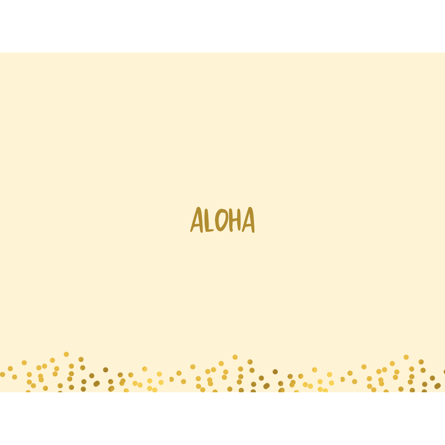 Hawaiian Graduation Greeting Card