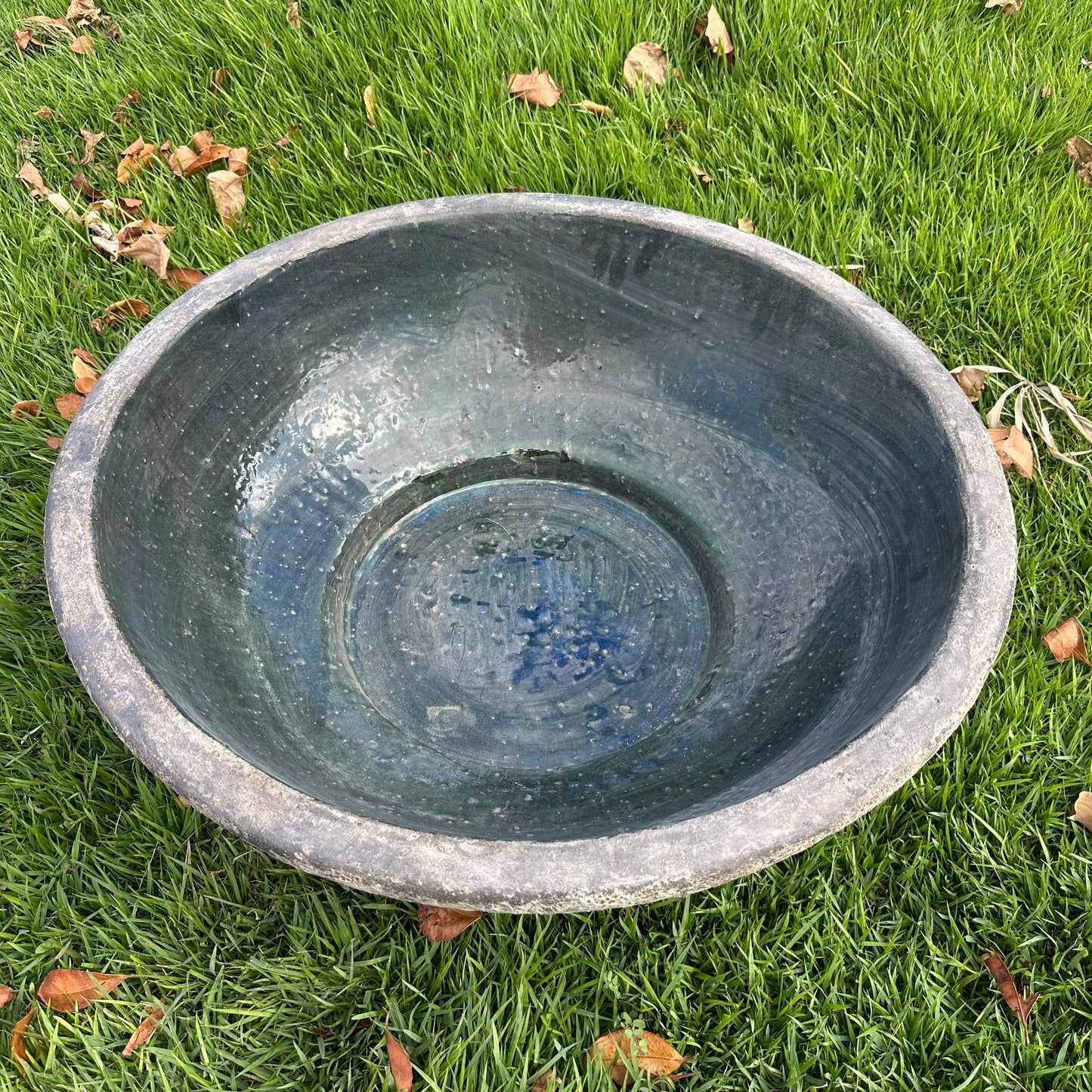 Ocean Stone Ceramic Planter