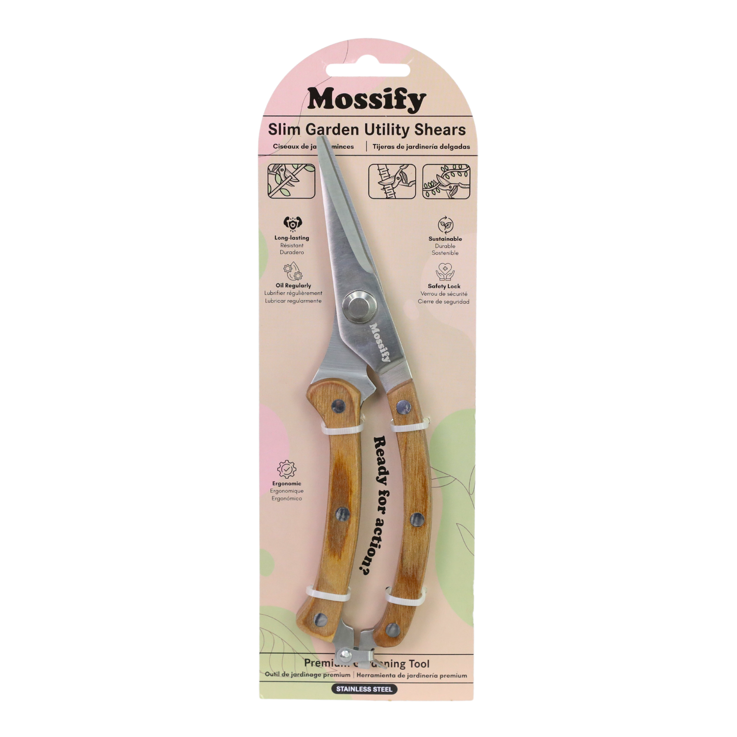 Slim Garden Utility Shears – Precision Stainless Steel Blade