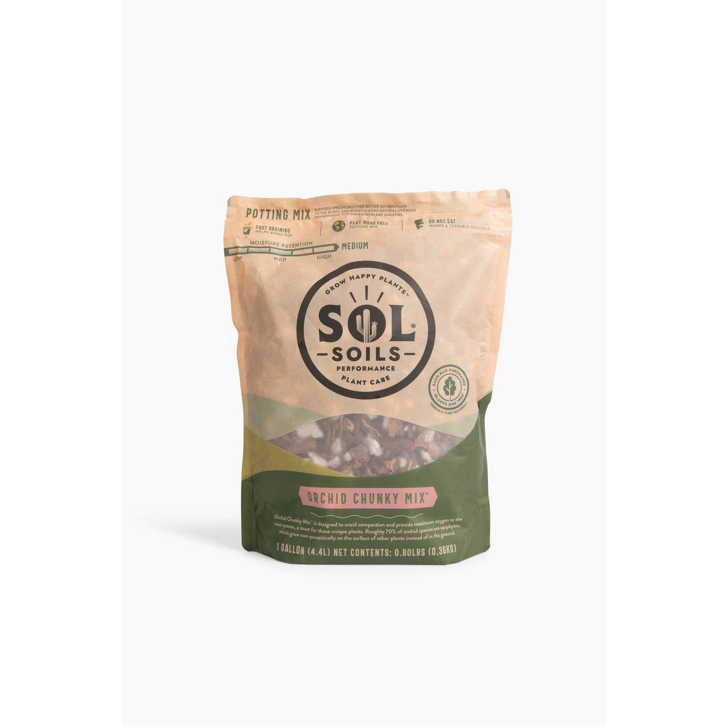 Soil (1Gal) Orchid Chunky Mix (Soilless)