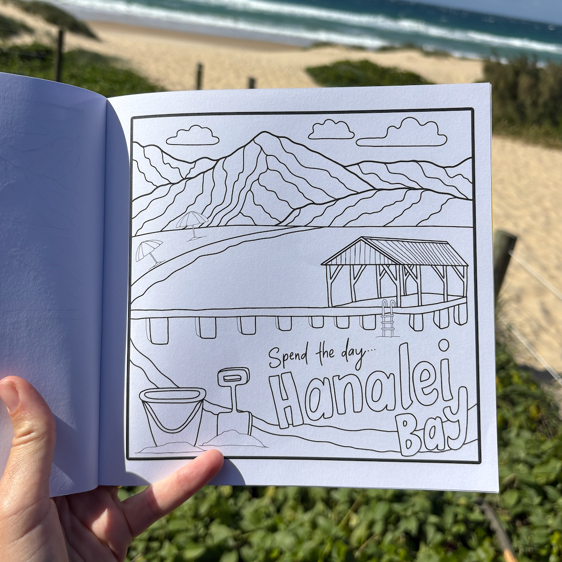 COLOR HAWAI'I Coloring Book