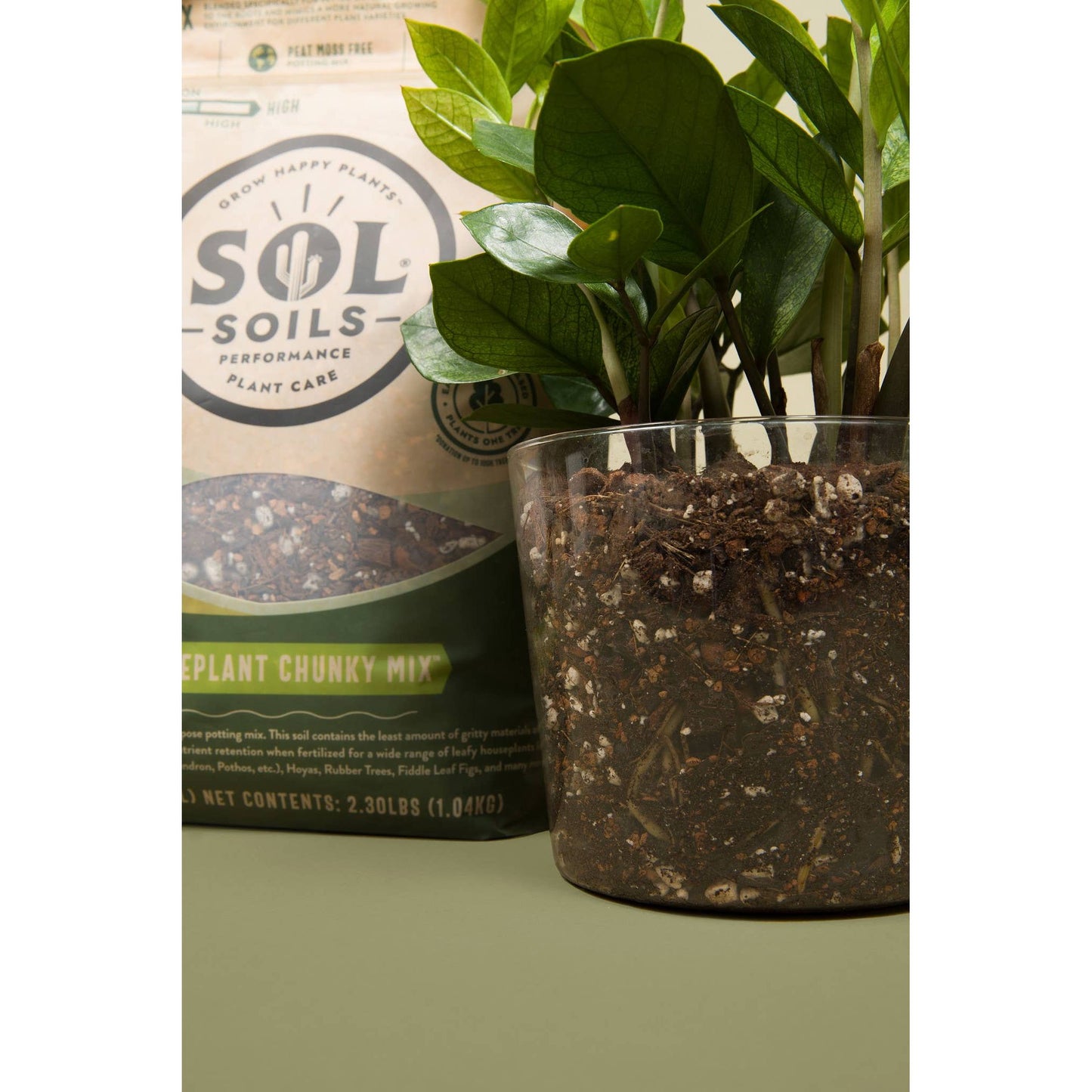 Soil (10Qt) Houseplant Chunky Mix (Aroid/Tropical Soilless)