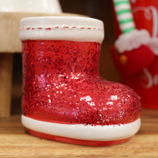 Christmas Boot Planter