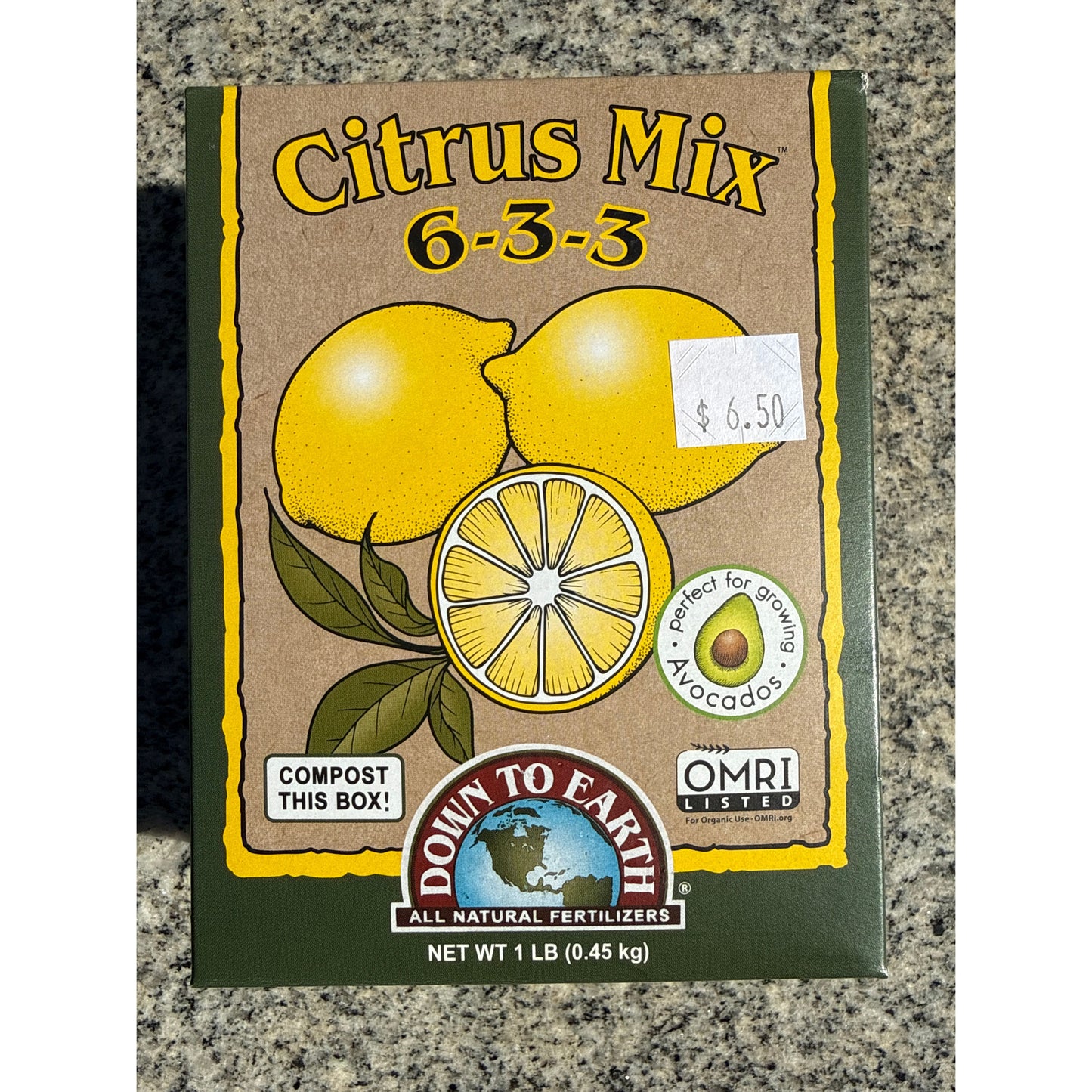 Citrus Mix Fertilizer 6-3-3