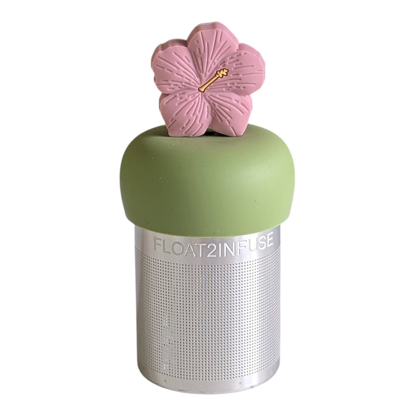 Floating Tea Infuser — Pink Hibiscus