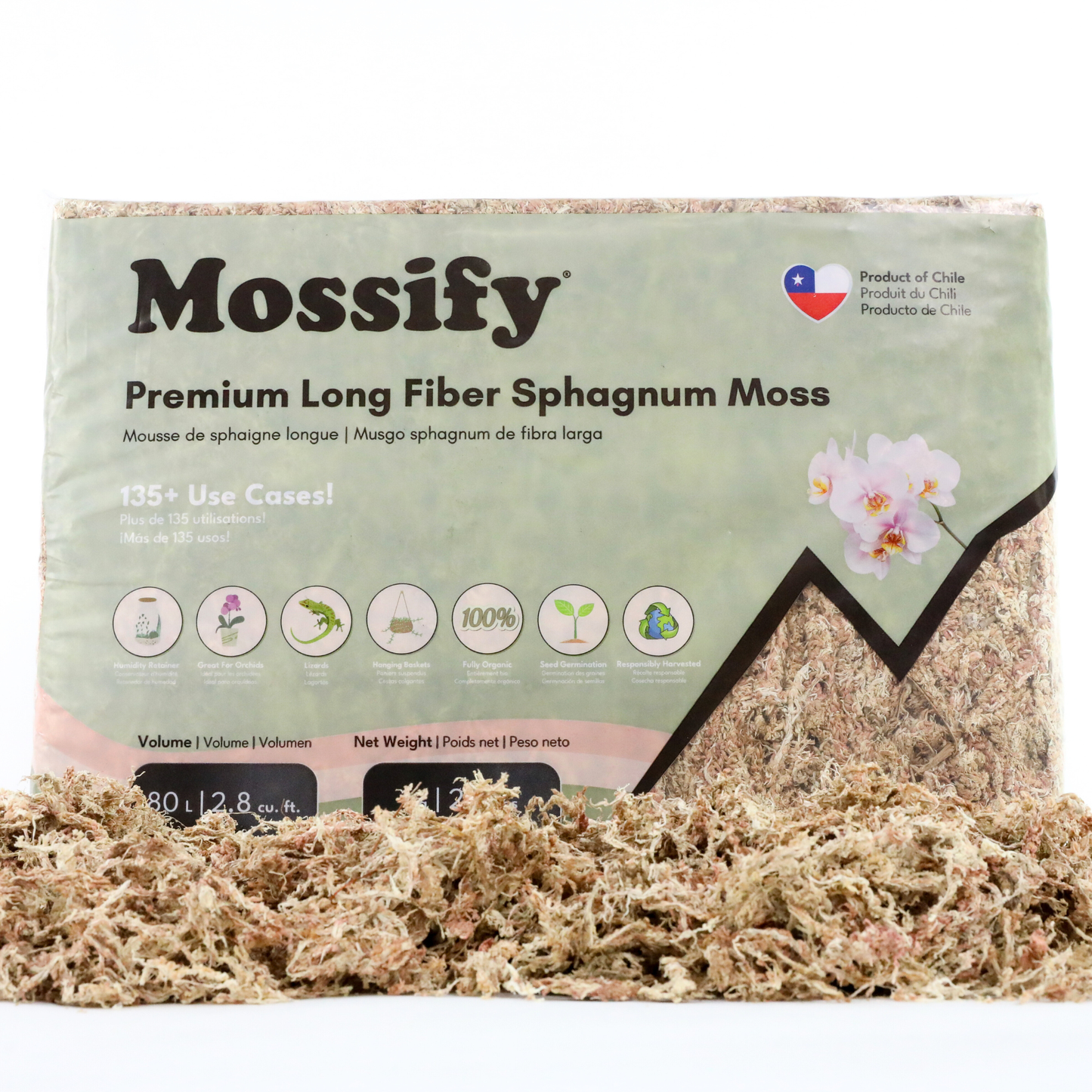 Premium Long Fiber Sphagnum Moss