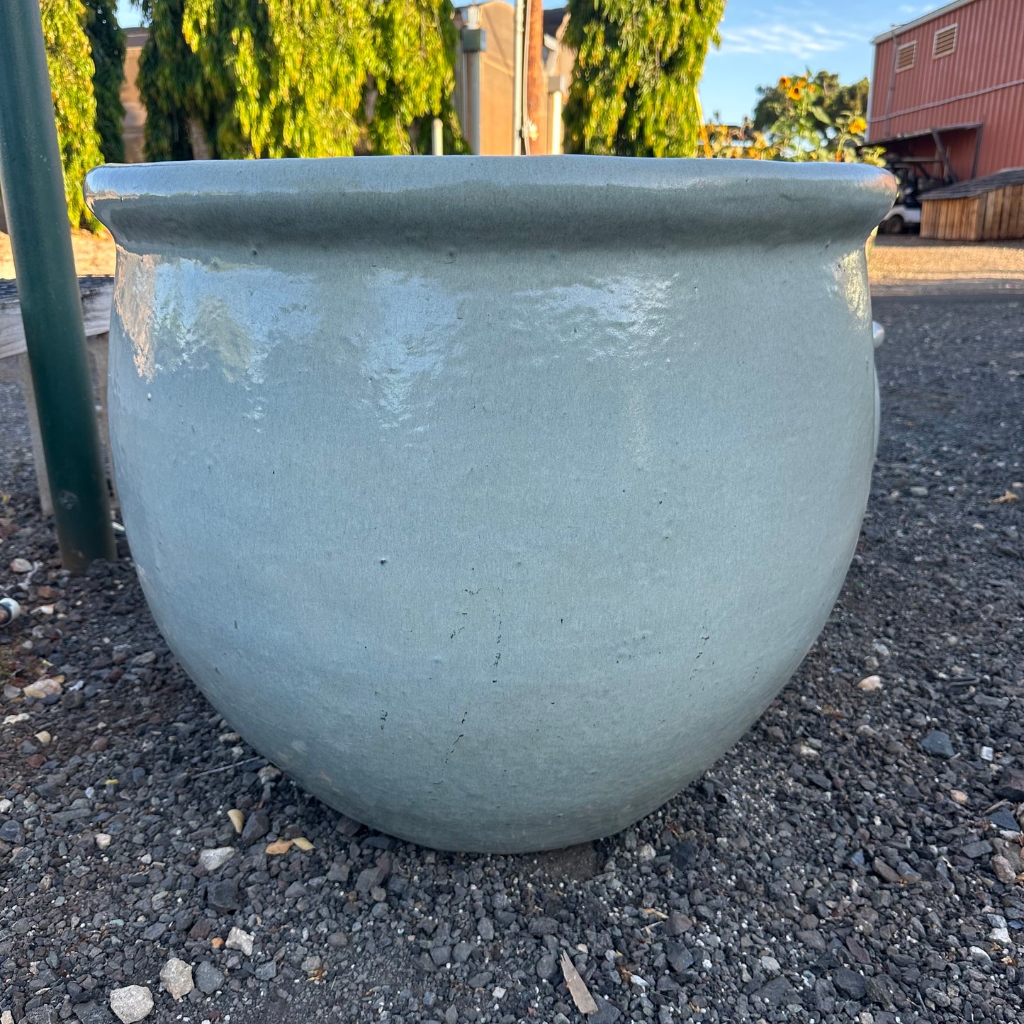 Havana White Ceramic Planter