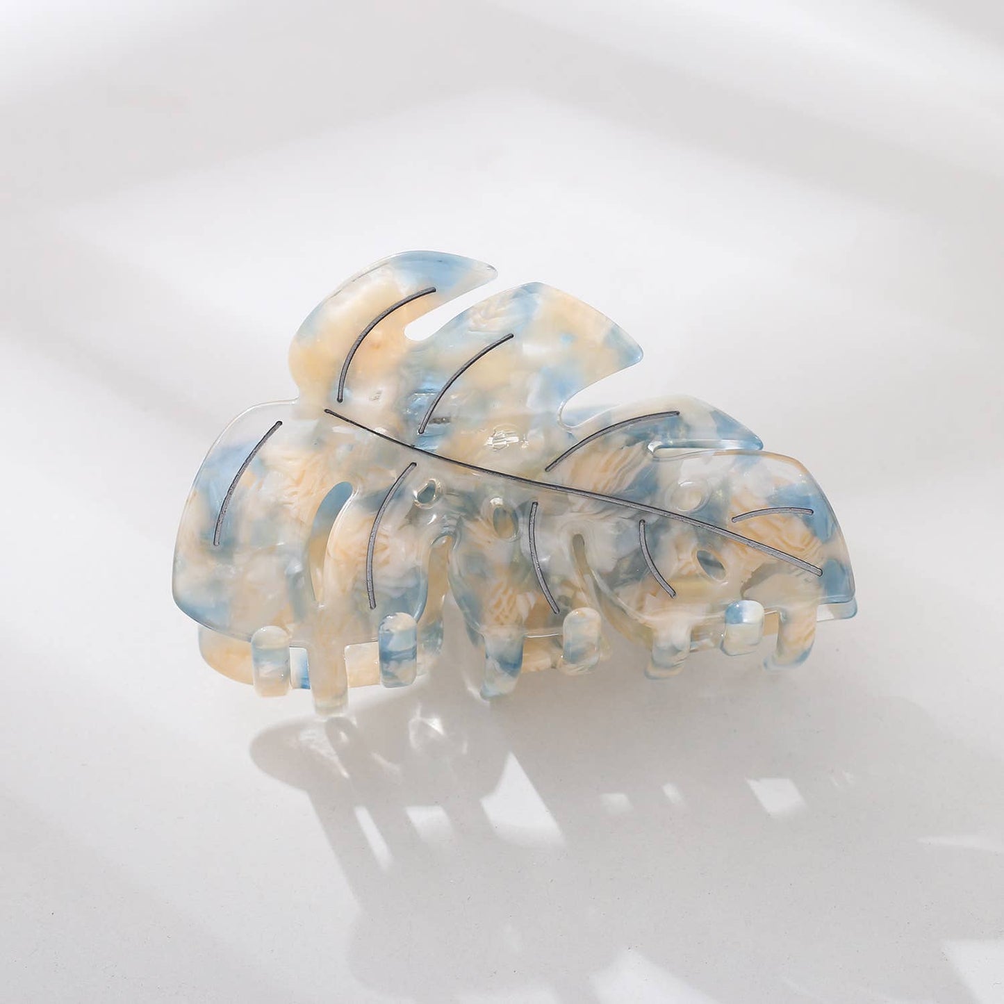 Monstera Leaf Claw Clip