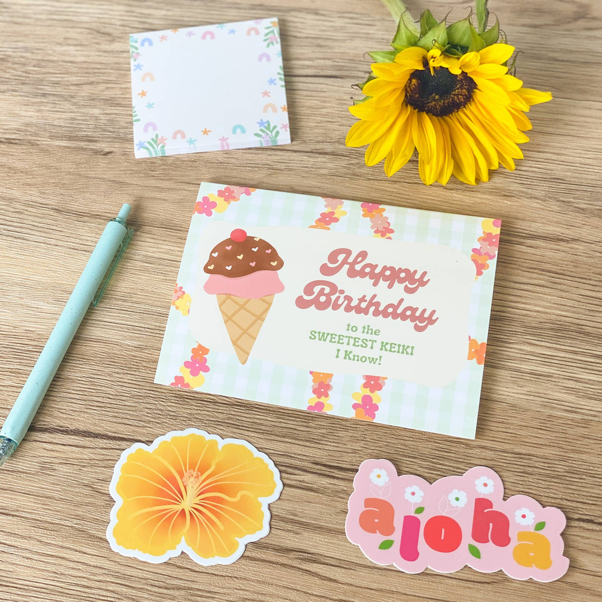 Happy Birthday to the Sweetest Keiki - Greeting Card
