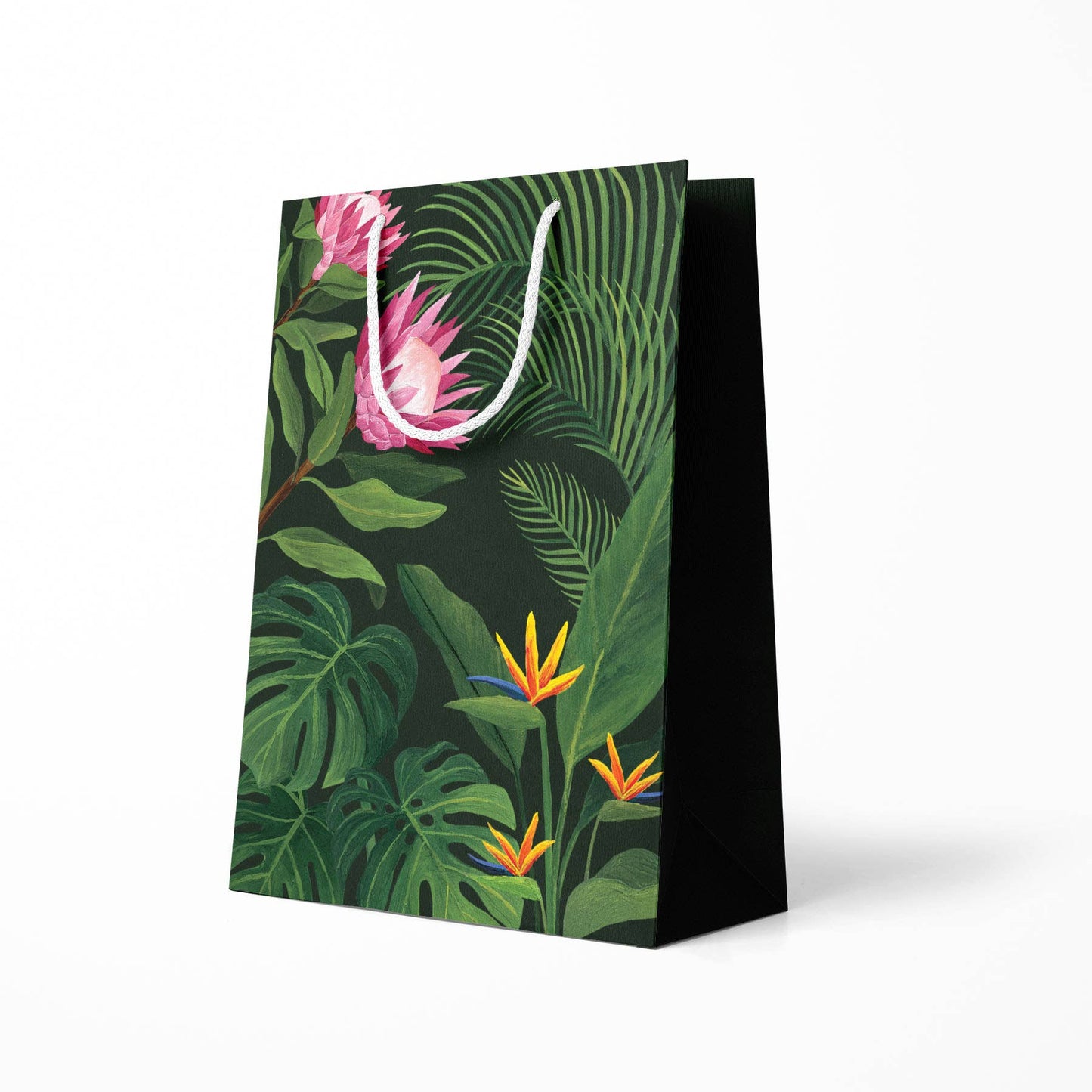 Lush Tropical Floral Gift Bag | Birthday Gift Bag