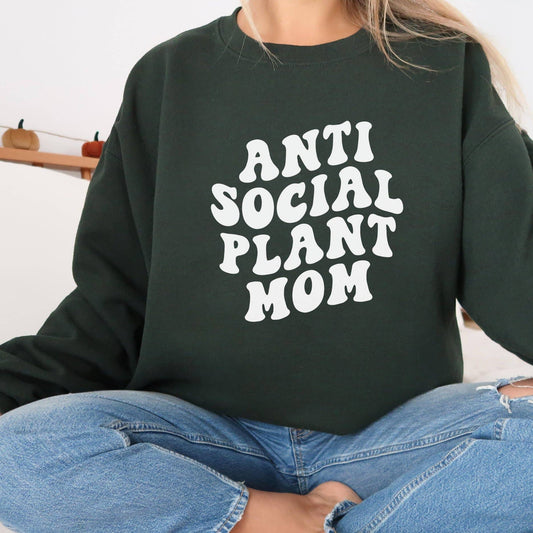 Plant Mom Crewneck Sweatshirt