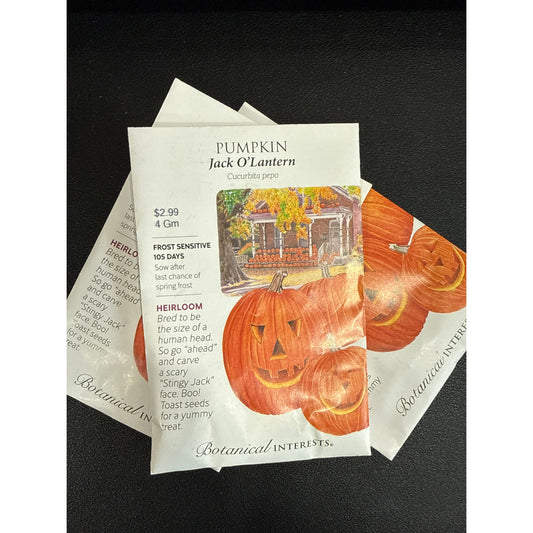 Pumpkin seeds, "Jack O'Lantern"