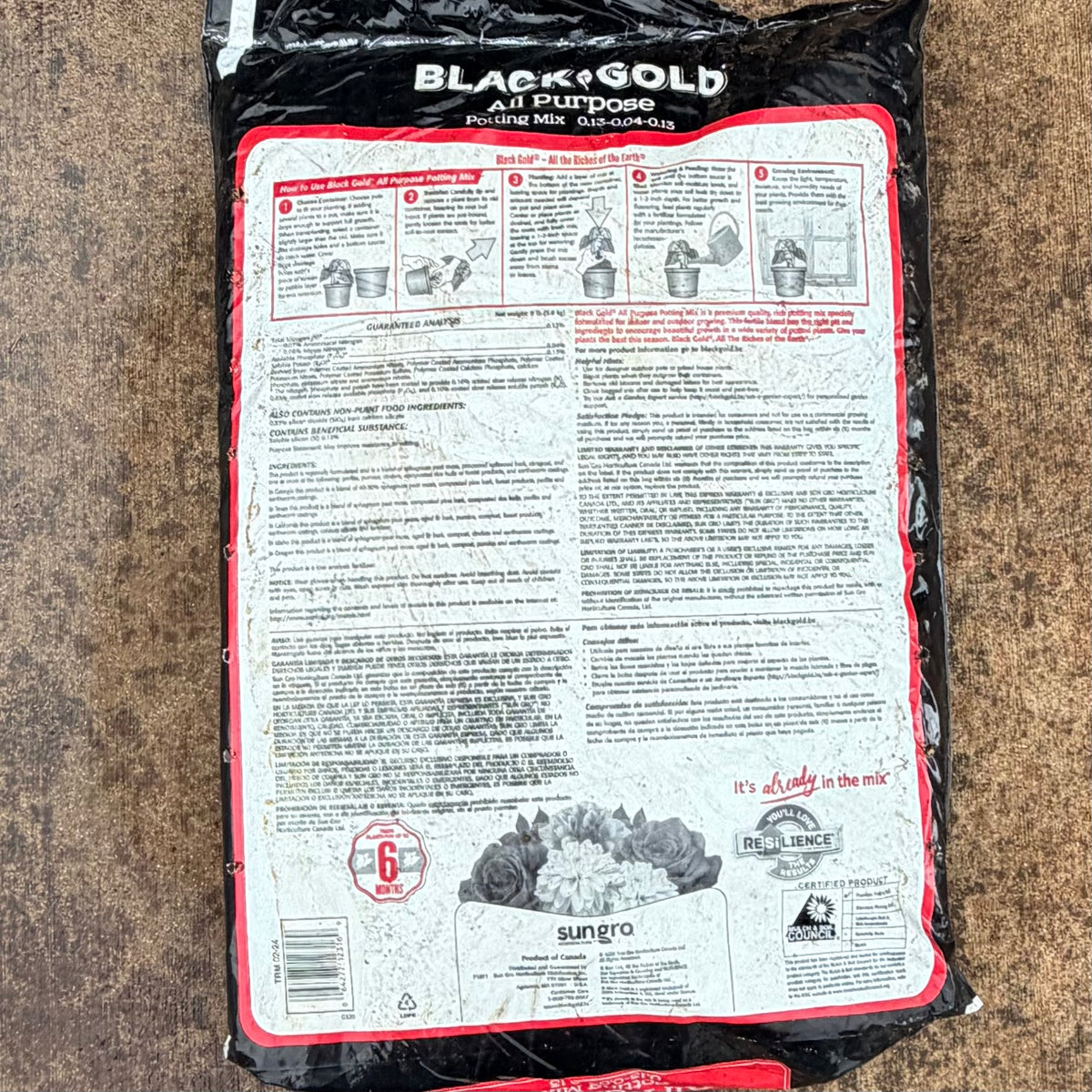 Black Gold Media - All Purpose Potting Mix