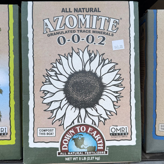 Azomite, 0-0-0.2