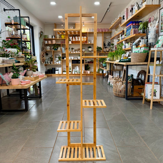 Bamboo Plant Stand