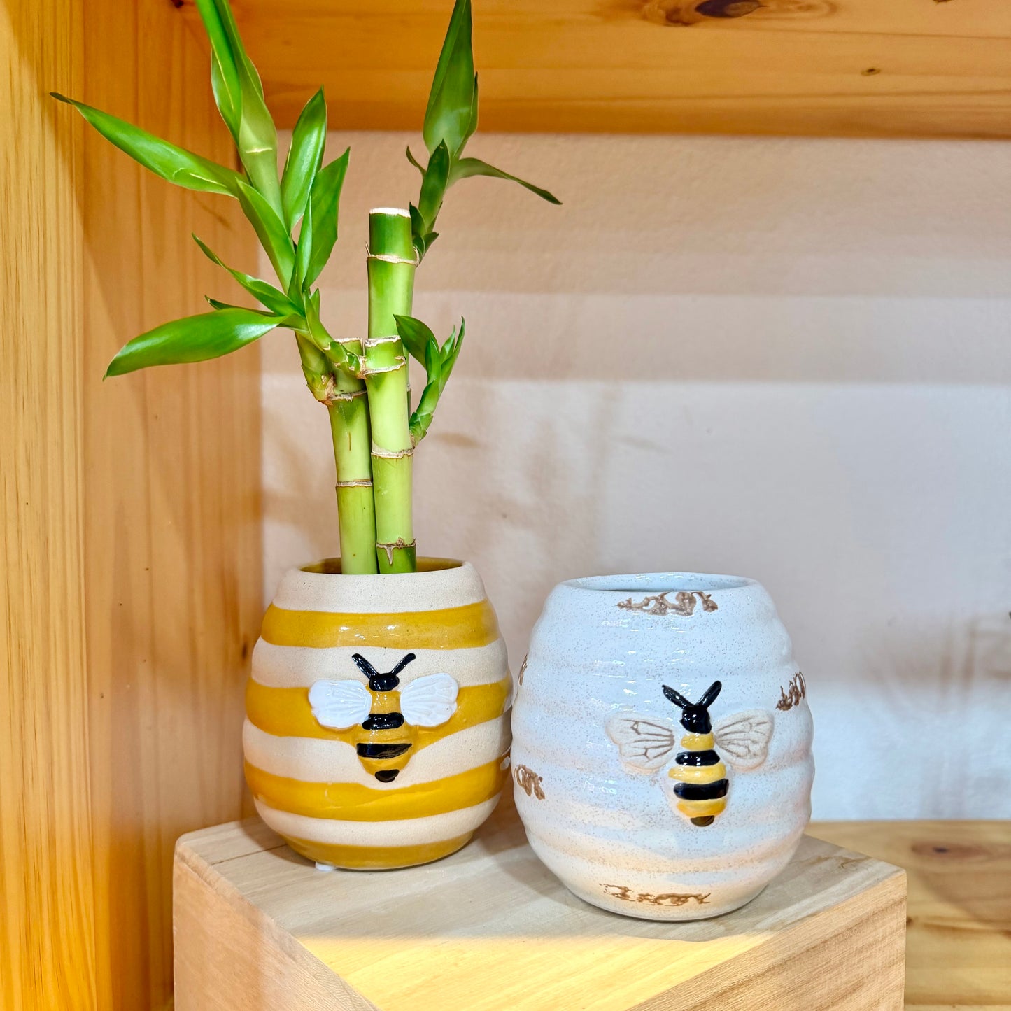 Bee Hive Planters