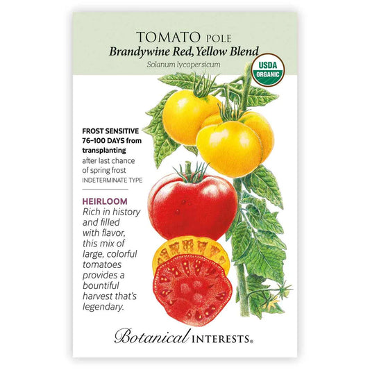 Tomato Pole seeds 'Brandywine R/Y'