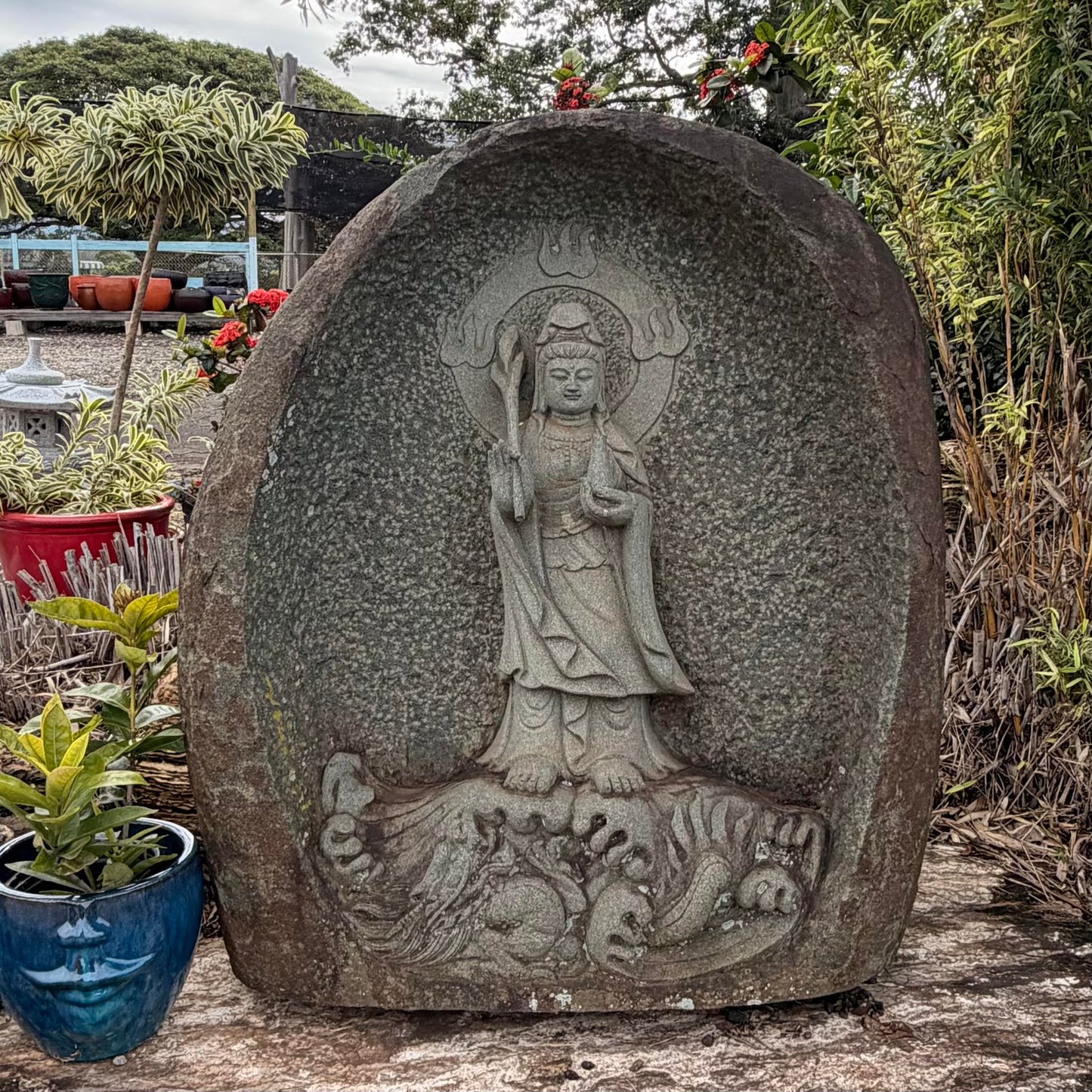 Granite Lady Buddha