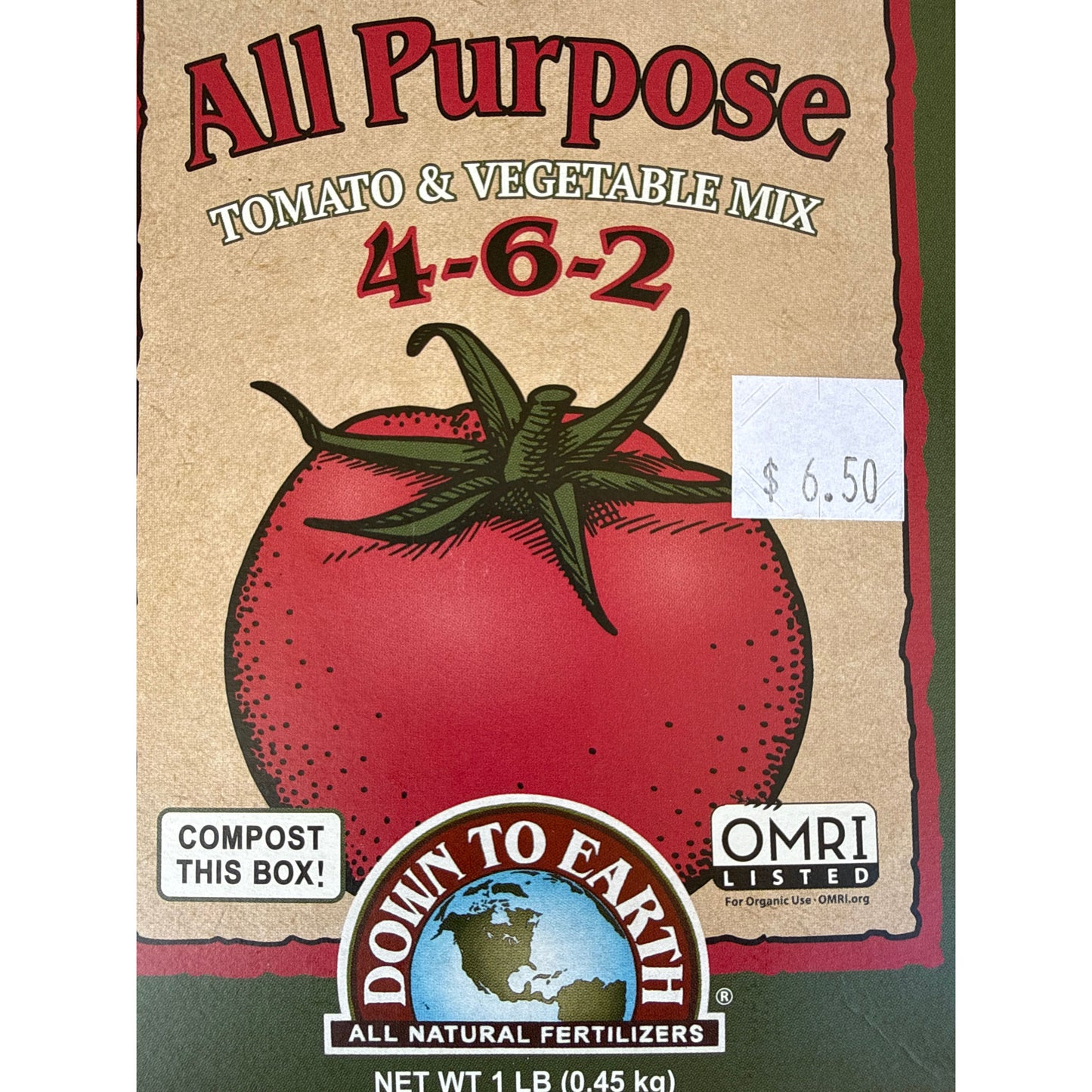 All Purpose Fertilizer 4-6-2