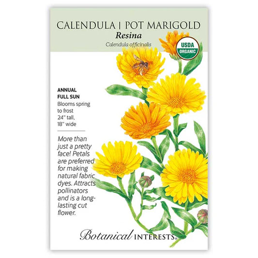Calendula seeds, "Resina"