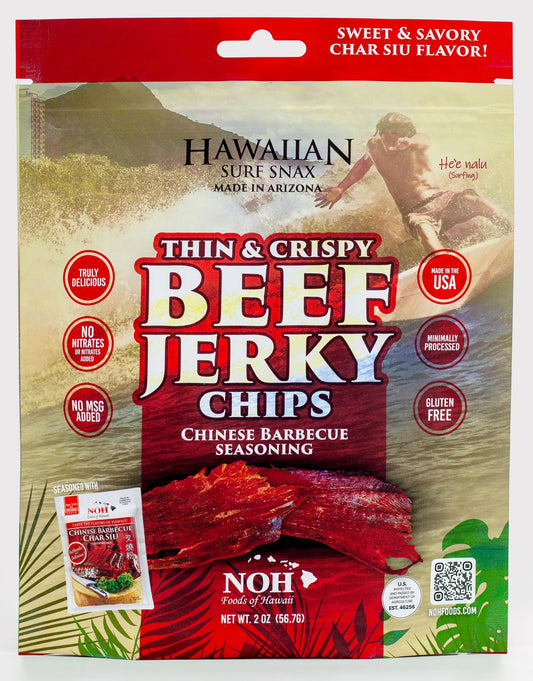 Chinese Barbecue Beef Jerky Chips