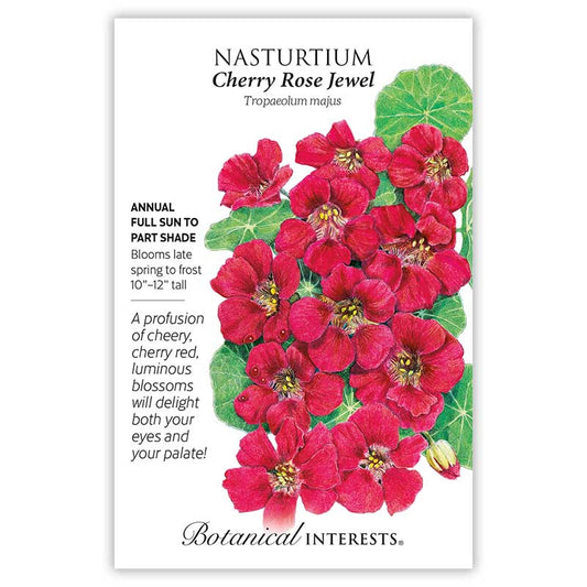 Cherry Rose Jewel Nasturtium