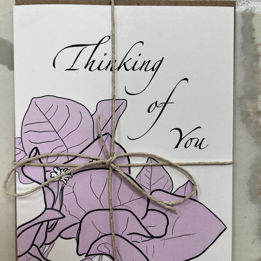 Paradise Visions Greeting Card- Thinking of You