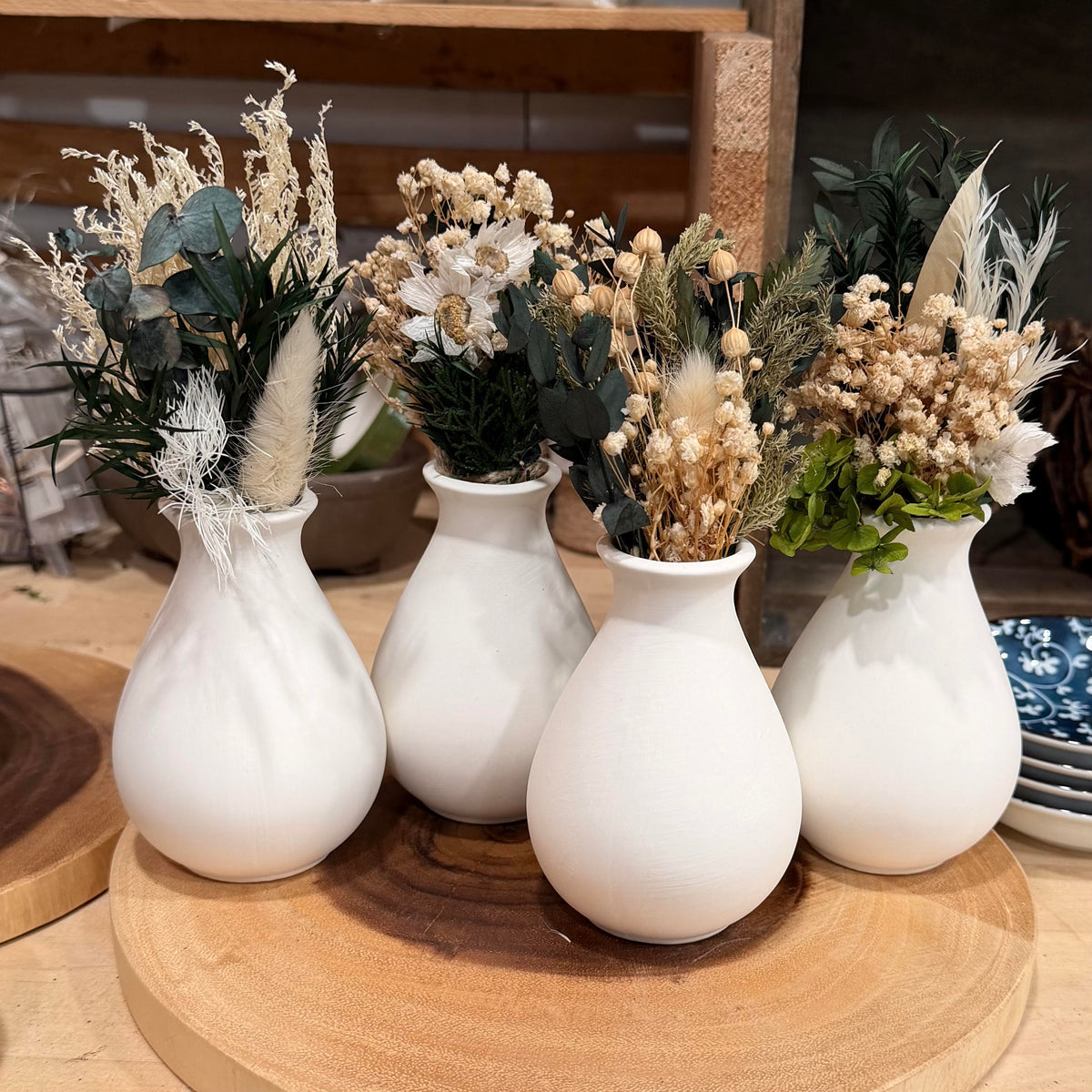 Small Dried Flower Vase