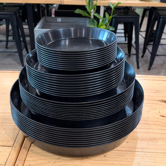 Plastic Saucers - Exacta