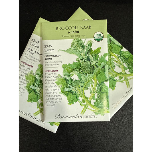 Broccoli Raab seeds, "Rapini"