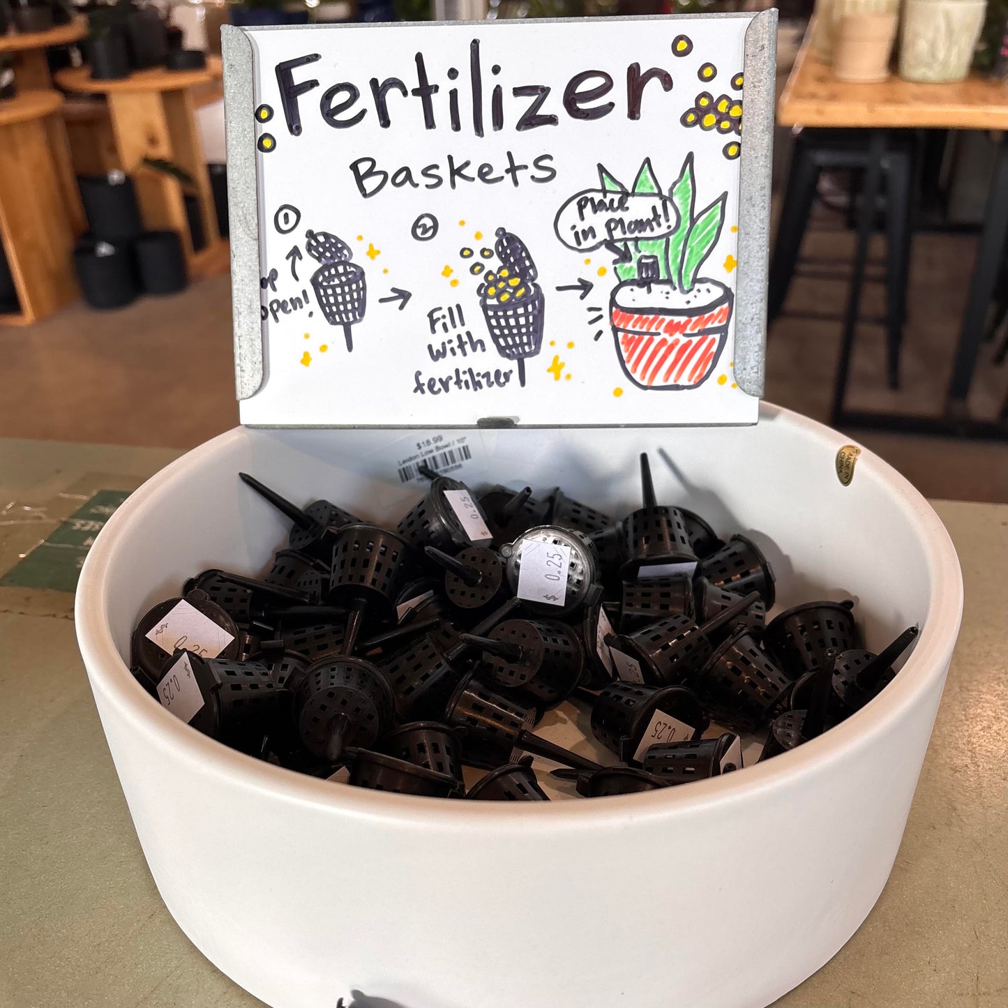 Fertilizer Baskets