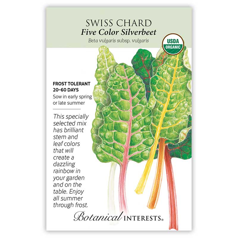 Swiss Chard seeds 'Five Color'