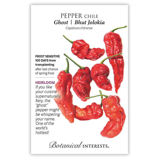 Pepper Chile seeds, "Ghost Bhut Jolokia"