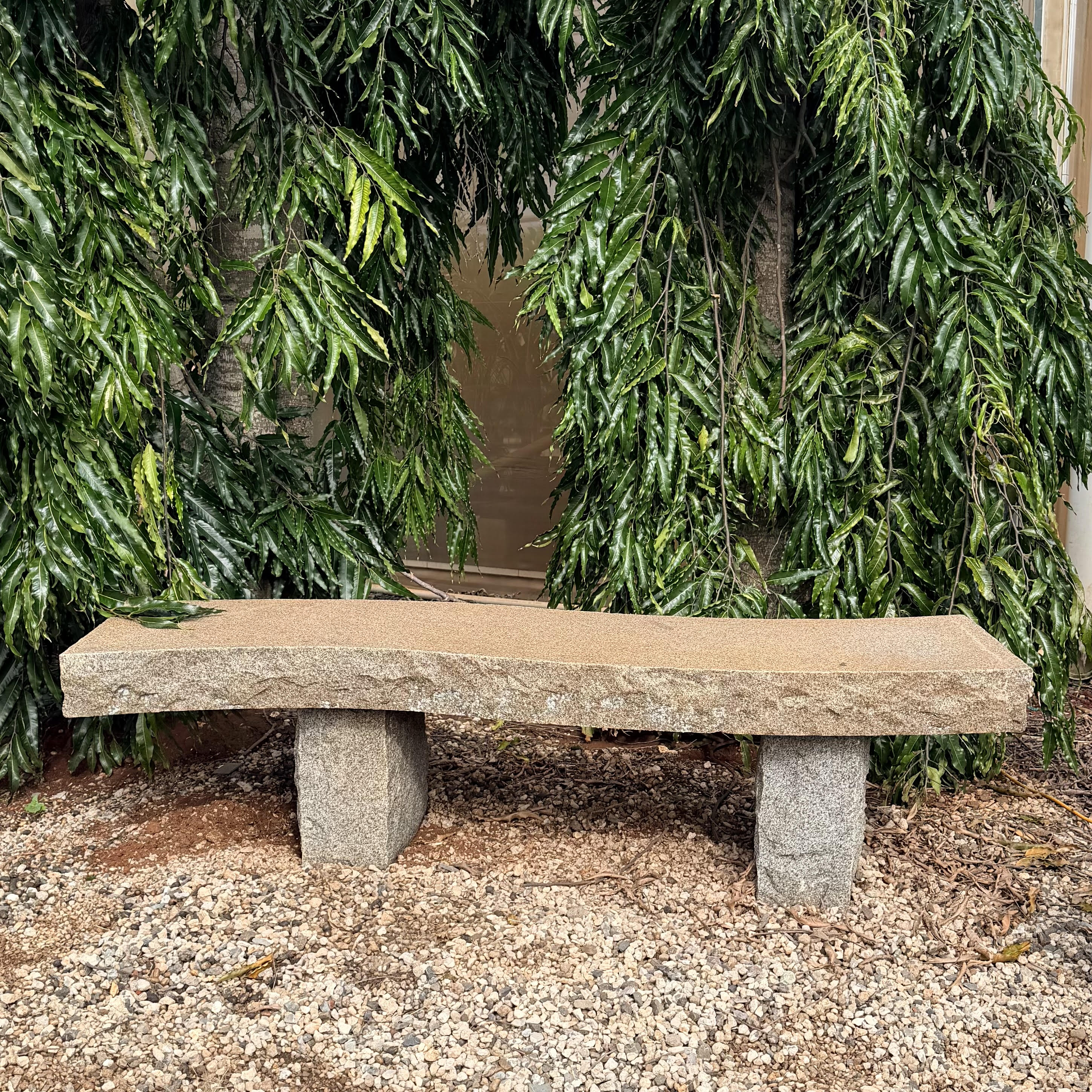 Granite S Bench – Mari's Gardens
