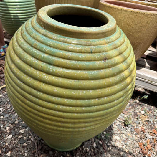 Green Bee Hive Planter