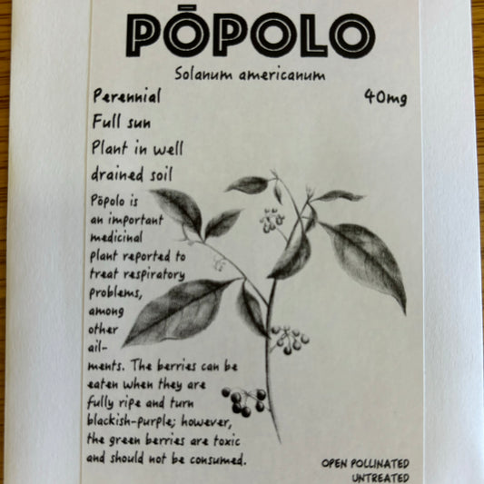 Popolo, seeds