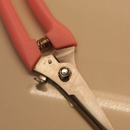 Pink Straight Garden Shears