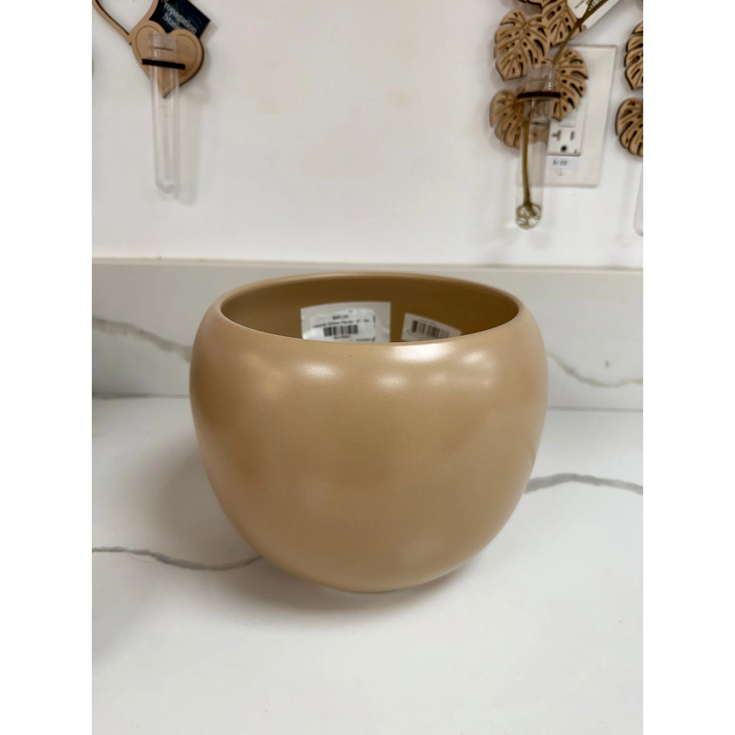Ceramic Sphere Planter
