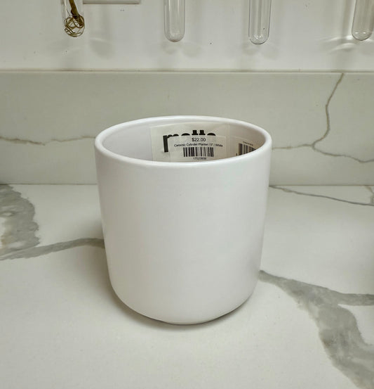 Ceramic Cylinder Planter