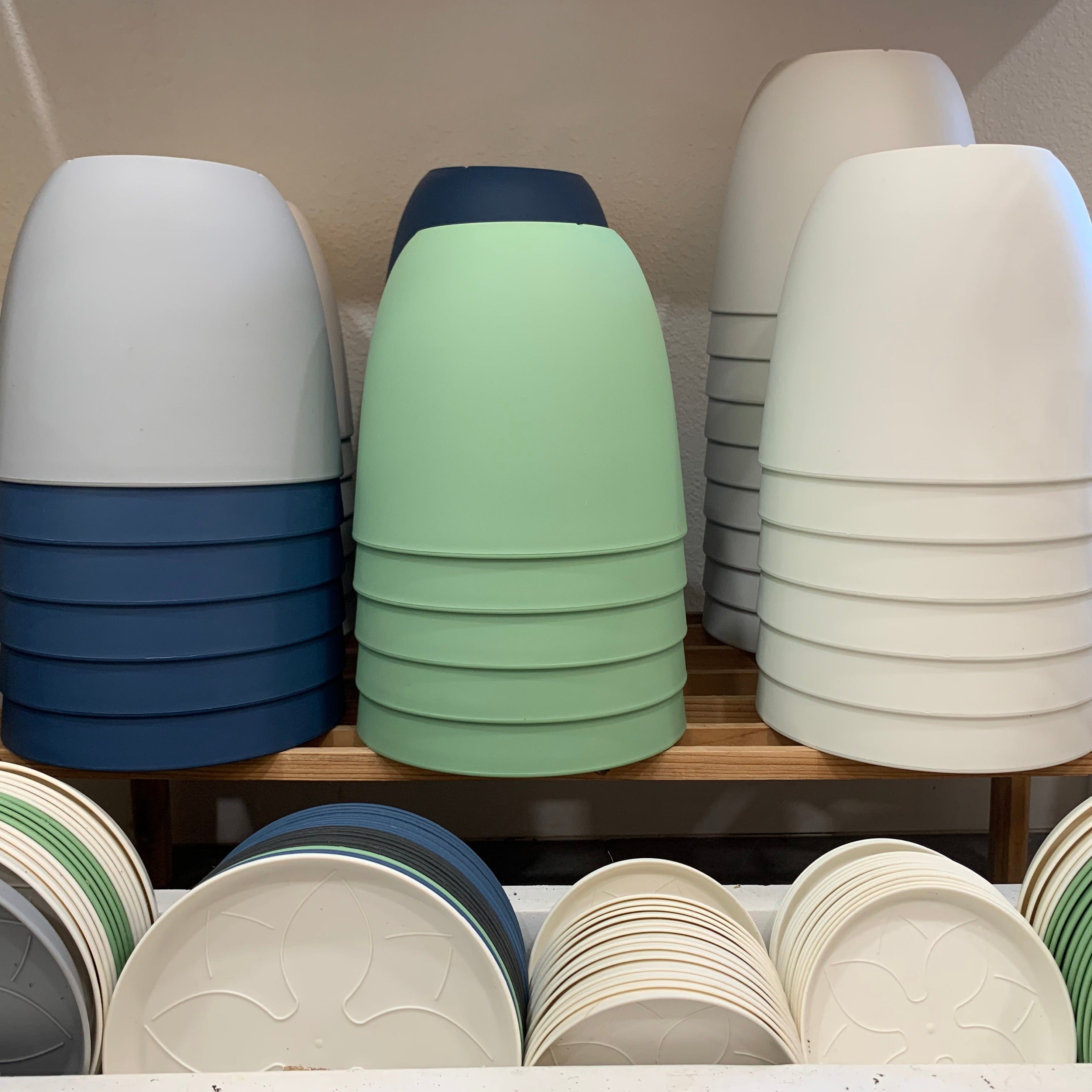 plastic plant pots with trays Plastic Planters with Trays – Mari's Gardens
