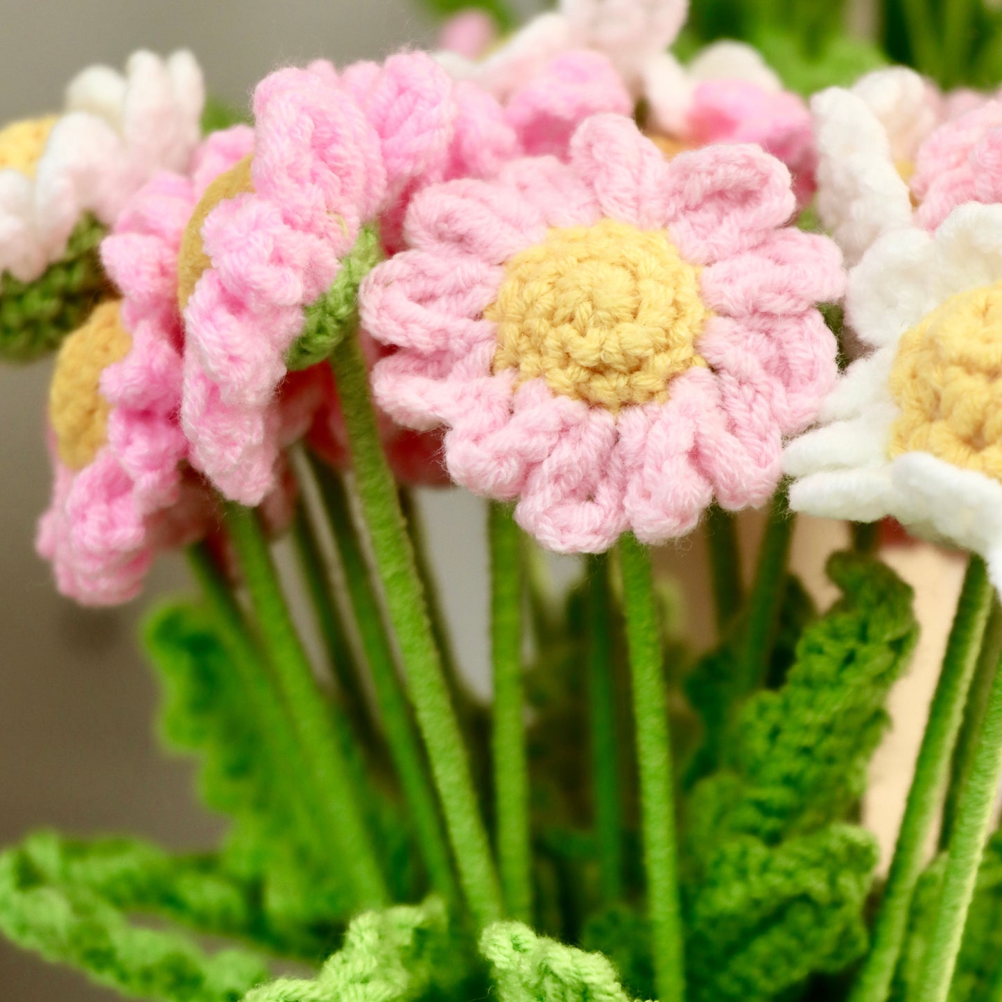 Crochet Flower Stems