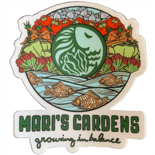 Mari's Gardens Sticker