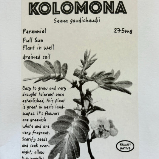 Kolomona, seeds