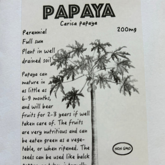 Carica Papaya, seeds