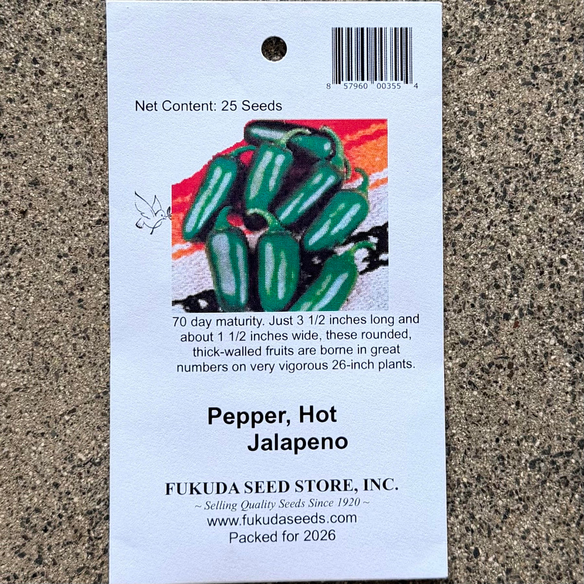 Pepper, Jalapeno, seeds