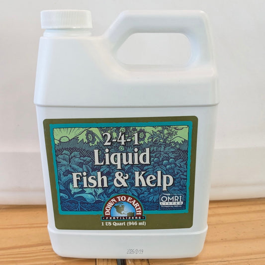 Liquid Fish & Kelp, 2-4-8