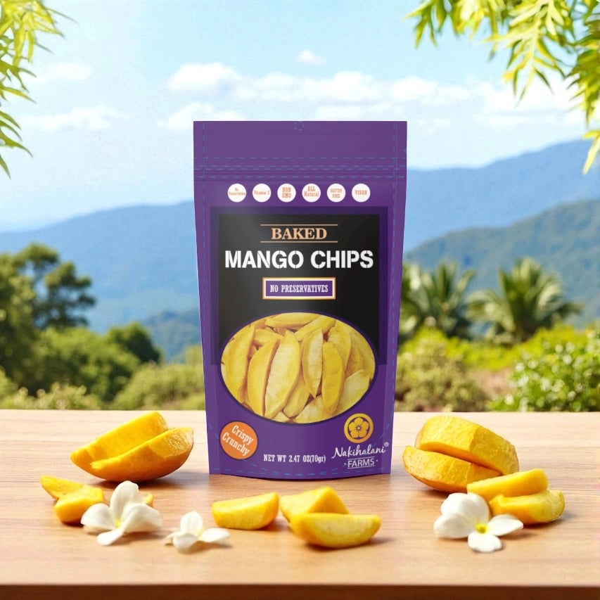 Baked Mango Chips