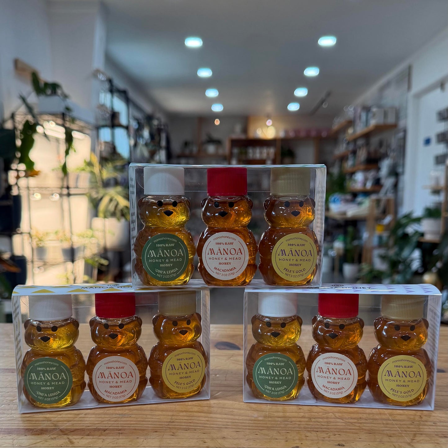 Manoa Honey Bear Trio