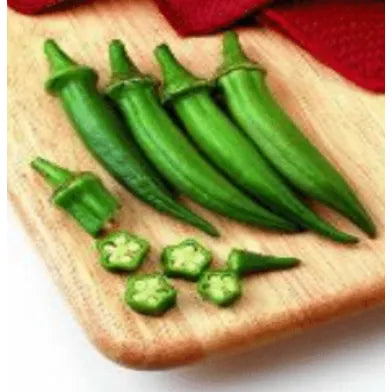 Okra, Smooth/Round, Seeds