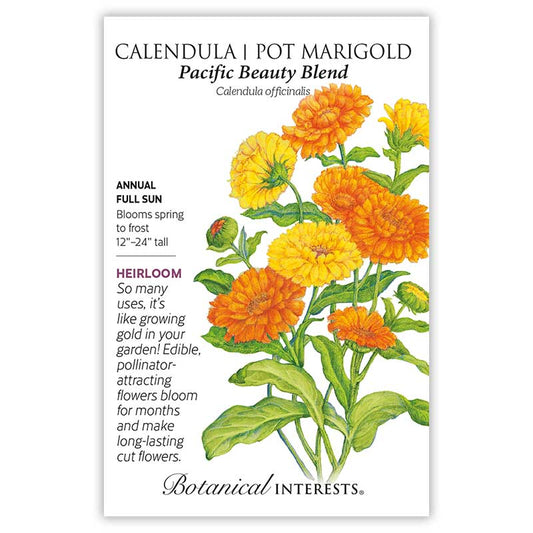 Pacific Beauty Blend Calendula (Pot Marigold)